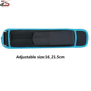 Correas de tobillo Entrenamiento de fuerza ajustable Ejercicio Equipo de fitness para correr Logotipo personalizado de Pakistán - Product Image 4