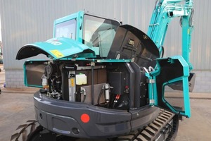 Para Excavadora SWE 90 UF de 3 Toneladas con Caja de Cambios, Bomba, PLC y Motor - Product Image 5