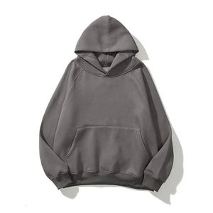 400 grammes sweat à capuche surdimensionné personnalisé coton lourd surdimensionné sweats à capuche d'hiver hommes impression personnalisée pull à capuche - Product Image 5