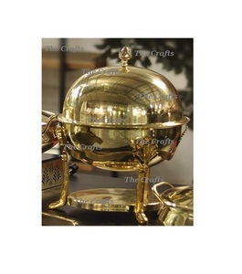 Admirable Design <b>Food</b> <b>Warmer</b> Chafing Dish For Hotel Accessories Copper Serving Chafing Dish At Admirable Prices - Product Image 6