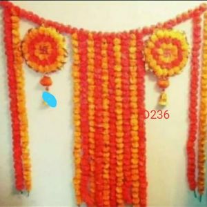 ผ้าพันคอเทศกาลที่สวยงามแบบแขวนประตูที่มีชีวิตชีวามีดีไซน์ที่ซับซ้อนเหมาะสำหรับงานแต่งงานที่ยิ่งใหญ่และกิจกรรมทางวัฒนธรรม - Product Image 3