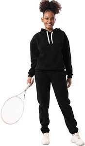 Survêtements en molleton 100% coton personnalisés pour femmes pull à capuche avec poches vêtements de salon décontractés confortables pour tous les jours pour l'hiver - Product Image 4