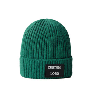 Gorro de Punto de Moda con Puño Doblado, Gorro de Invierno Cálido de Punto, Diseño Personalizable, Colores Variados, Se Aceptan Pedidos al por Mayor, MOQ Bajo, Secado Rápido - Product Image 2