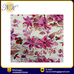 Tissu satiné en polyester tissé sur mesure, best-seller, léger, respirant, matière douce, fabricant indien - Product Image 4