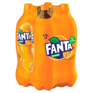 Pour Fanta Orange 320ml Canette de boisson gazeuse Jus d'orange gazéifié - Product Image 1