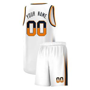 Kit sans manches de basket-ball personnalisé avec maillot et short uniforme d'équipe sublimé, vêtements de sport ODM pour hommes vente en gros de vêtements de sport - Product Image 1