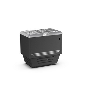 Équipement de réfrigération commerciale FRAMEC, armoire réfrigérée pour glaces, congélateur à tubes cylindriques 8+8, 1105 x 713 x 1030 mm - Product Image 1