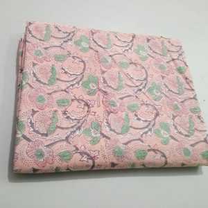 Tela estampada de 5 yardas, hermosa tela de algodón de Color azul, tela de algodón con estampado Floral, Material para hacer vestidos - Product Image 1