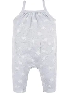 Nouvelle arrivée grenouillères personnalisées pour bébés filles en coton doux écologique de haute qualité