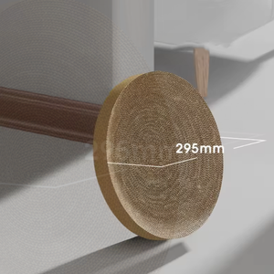 Plataforma Rascadora para Gatos, Resistente al Desgaste, de Cartón Corrugado Integrado, Juguetes para Mascotas, Suministros para Gatos, Nido para Gatos, Rascador de Uñas - Product Image 3