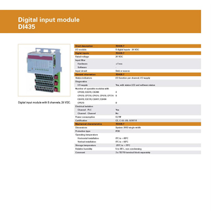 Módulo de entrada Digital 7DI135.70, Serie B & R, 2003, nuevo, embalaje original - Product Image 1