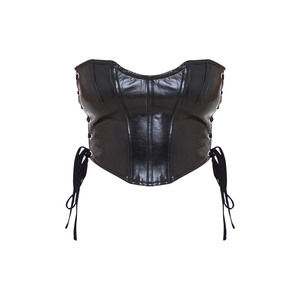 Corsés de cuero transpirable para mujer de alta calidad al mejor precio moldeadores OEM con logotipo personalizado al por mayor - Product Image 1