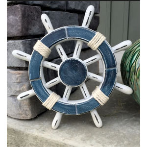 Volante de madera personalizado para decoración de pared, barra de ruleta, Fondo de pared, volante de aspecto antiguo, novedad - Product Image 4