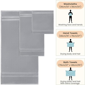 OEM Service Luxury <b>Bath</b> <b>Towel</b> <b>Set</b> Best Quality Woven Cotton for Hotels High Water Absorption <b>Bath</b> <b>Towel</b> - Product Image 4