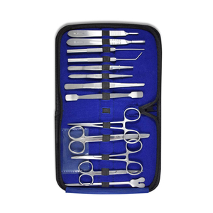 100% Best Quality Orthopedic Veterinary Surgical Forceps <strong>Tray</strong> Set <strong>Hospital</strong> Use Basic <strong>Stainless</strong> Steel Kidney Instrument Set - Product Image 4