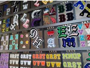 Custom Logo Wool Chenille Embroidery Baseball Letterman <b>Jackets</b> <b>Men</b> Vintage Stand Eco-Friendly Reversible <b>Thin</b> Winter Varsity - Product Image 6