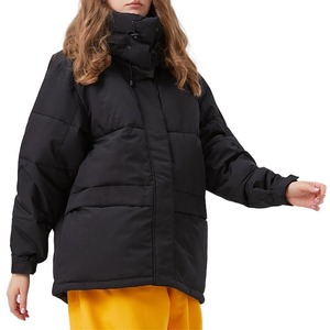 Haute qualité en gros personnalisé femmes automne hiver vêtements de Ski sweats à capuche imperméable respirant peau de mouton Ski veste manteau matelassé - Product Image 5