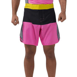 Custom Eco-Friendly <b>Lightweight</b> Satin Casual MMA <b>Shorts</b> <b>Men</b> Quick Dry Breathable BJJ Wrestling Kickboxing OEM ODM - Product Image 1