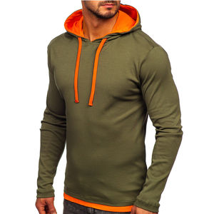 2024 personalizado impreso 100% algodón hombres Oversize Pullover Hoodie transpirable de secado rápido al por mayor nuevo diseño OEM diseñado para el invierno - Product Image 2