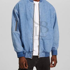 Vestes d'hiver sur mesure de haute qualité pour hommes Veste en jean vintage imperméable avec service OEM Tarif de gros personnalisé OEM - Product Image 1