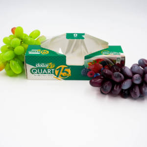 2023 impression personnalisée emballage alimentaire givré sac à fermeture éclair supermarché stockage organisateur emballage pour les petites entreprises - Product Image 1