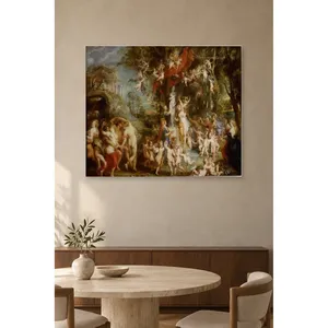 Fida Rubens Le banquet de Vénus Impression sur toile - Product Image 3