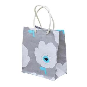 ถุงช้อปปิ้งผ้าคอตตอนพร้อมที่จับวัสดุผ้าใบแบบใช้ซ้ำได้ของขวัญแบบธรรมดาขนาดสั่งทำได้ล่าสุด - Product Image 3