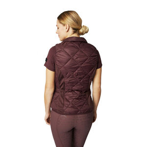 Wholesale Women's Equestrian Gilet Vest | Quilted <b>Thermal</b> <b>Padded</b> Riding Outerwear | Custom Logo Bulk Supply - Product Image 5