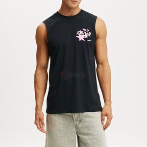 เสื้อกล้ามใส่ได้ทั้งชายและหญิงเสื้อยืดแขนกุดฮิปฮอปสตรีทแฟชั่นฤดูร้อน - Product Image 2