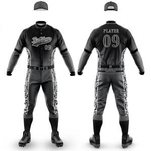 Elevate Play Ropa deportiva de secado rápido de alta calidad Uniforme de béisbol El mejor diseño Servicio OEM ODM Peso ligero 260g Poliéster - Product Image 4