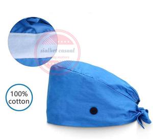 Scrubs Gorras de alta calidad Mujeres Hombres Uniformes de enfermería Custom Scrub Hats - Product Image 3