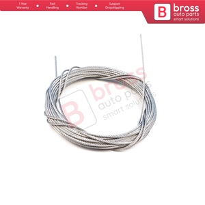 Câble Bowden BDP1299-1 pour déverrouillage de capot et coffre, en acier AISI 304, 7x7 brins, diamètre 1,2 mm, longueur 10 mètres - Product Image 4