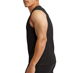 Camisetas de Tirantes para Hombre al por Mayor, Diseño Personalizado de Moda, Logotipo Personalizado, Verano, Lisas, Sexys, sin Mangas, 100% Algodón, Deportivas, 240g, Transpirables - Product Image 4