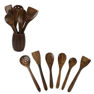 Cubiertos de Madera al por Mayor, Juego de Cubiertos de Madera Modernos Hechos a Mano para Hotel y Restaurante, Cubiertos de Madera, Cuchara, Cubertería para Cocina - Product Image 6