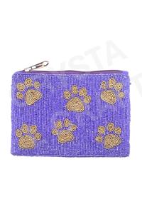 BOOMER pochette à monnaie perlée faite à la main belle pochette à monnaie perlée personnalisée portefeuille pour femmes pochette à monnaie à la mode avec - Product Image 6