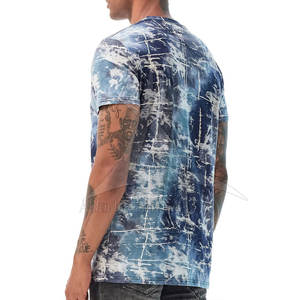 Camiseta de Manga Corta con Cuello Redondo y Logotipo Personalizado, Sublimada, Ecológica, Transpirable, para Hombre - Product Image 3