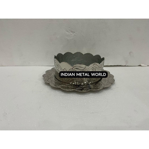 Handcrafted Vintage Style Chocolate Bowl <b>Prime</b> Quality Metal Brass Decorative Bowl Table Centerpiece Desserts Platter On-<b>Sale</b> - Product Image 2