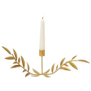 Aplique de Pared de Bronce Antiguo, Portavelas Navideño, Decoración Navideña para Interiores y Exteriores, Fiestas, Decoración de Año Nuevo, Hecho en India - Product Image 6