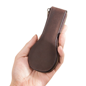 Mini boîte à montre en cuir à fermeture éclair personnalisée nouveau design organisateur de voyage pliable étui élégant de stockage portable multifonctionnel à 1 emplacement - Product Image 1