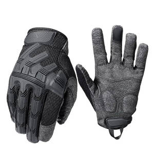 2025 Lightweight Men's Motorbike Gloves Quick Dry Touchscreen Compatible Wholesale Price Plain Dyed for Sports - Product Image 1