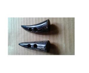 Bouton à bascule en corne de buffle, fait à la main, écologique, durable, fermeture pour manteaux d'hiver modernes, vestes, vêtements - Product Image 4