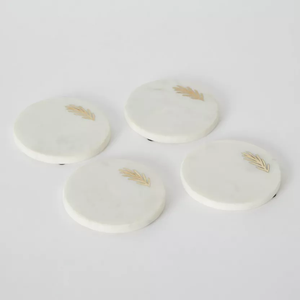 Posavasos de mármol al por mayor, alfombrilla de protección de mesa personalizada, portavasos, posavasos de mármol indio para Decoración de mesa - Product Image 5