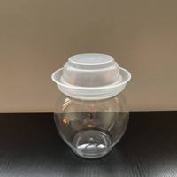 Boîte d'emballage en plastique PET recyclable multi-spécifications pour confiture de miel et cornichons Unalilia CW-01 avec couvercle torsadé, respectueuse de l'environnement