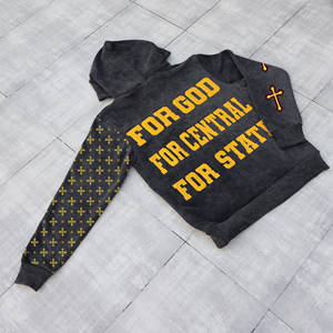 Vente en gros de pulls à capuche brodés personnalisés de haute qualité vêtements de sport à la mode pour hommes manches longues en polaire de coton d'hiver - Product Image 2