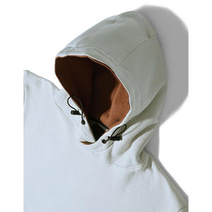 Sudadera con Capucha y Cremallera Bordada para Hombre, Moda 2025, Otoño Invierno, Sudadera Holgada de Manga Larga con Capucha y Color Sólido para Hombre - Product Image 2