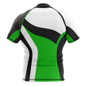 Color sólido último diseño sublimado de talla grande Rugby Jerseys / 100% poliéster calidad superior personalizado Rugby Jerseys - Product Image 2