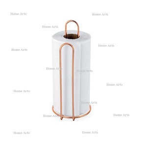 Handmade Metal Gold Color <b>Tissue</b> <b>Holder</b> Customized Size Round Shape <b>Tissue</b> <b>Holder</b> For <b>Kitchen</b> And Bathroom Use - Product Image 5