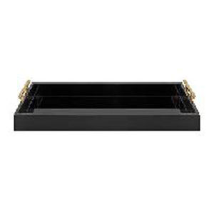 Top vente nourriture petit déjeuner plateau de service en gros personnalisé noir couleur décoratif thé café service plateau en marbre pour la maison et les hôtels - Product Image 1