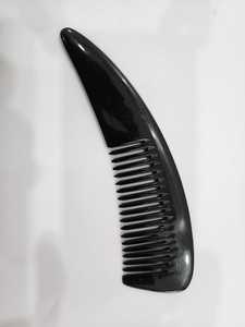 New Style Handmade Horn Hair Comb Elegant Horn Comb Best Quality Handcrafted Ladies' Hair Decoration Natural Color Horn Com - Product Image 2