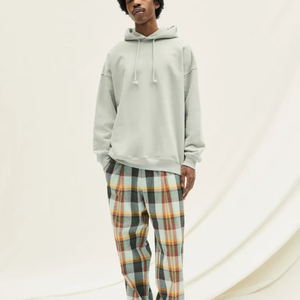 Sudadera con capucha estampada sublimada con cremallera de talla grande personalizada para hombre en algodón de la mejor calidad, sudaderas con capucha extragrandes con hombros caídos - Product Image 5